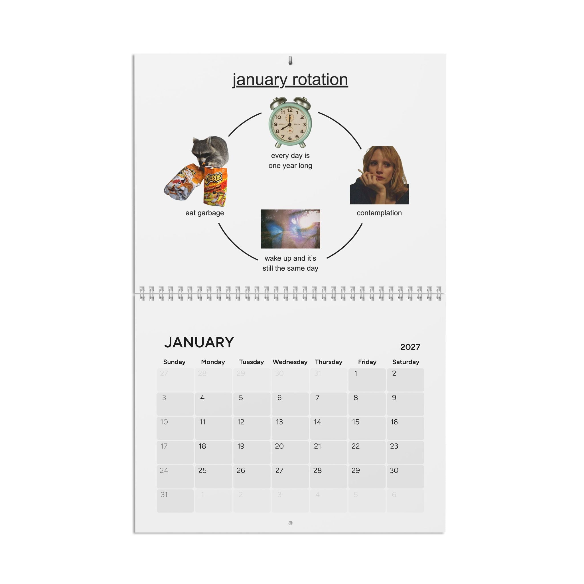 2027 rotation calendar